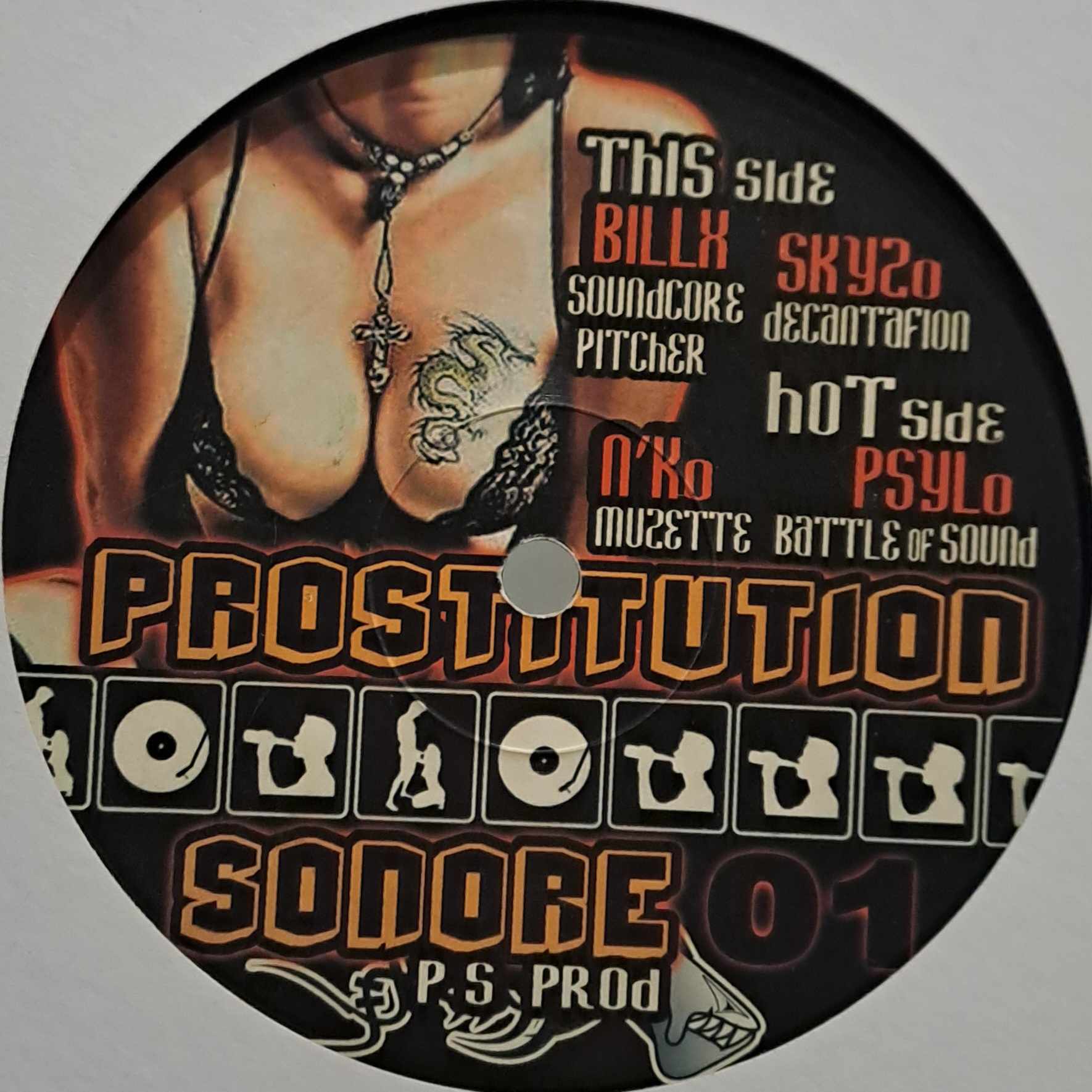 Prostitution Sonore 01 - vinyle freetekno